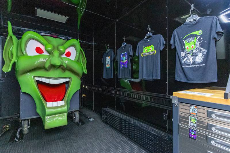Restored prop seen in movie "Maximum Overdrive" is displayed on Saturday, August 9, 2025 at the annual Wenona Days on Chestnut Street in Wenona.