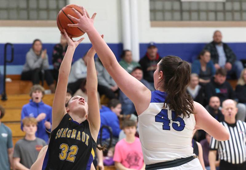 Photos HinckleyBig Rock girls basketball hosts Somonauk Shaw Local