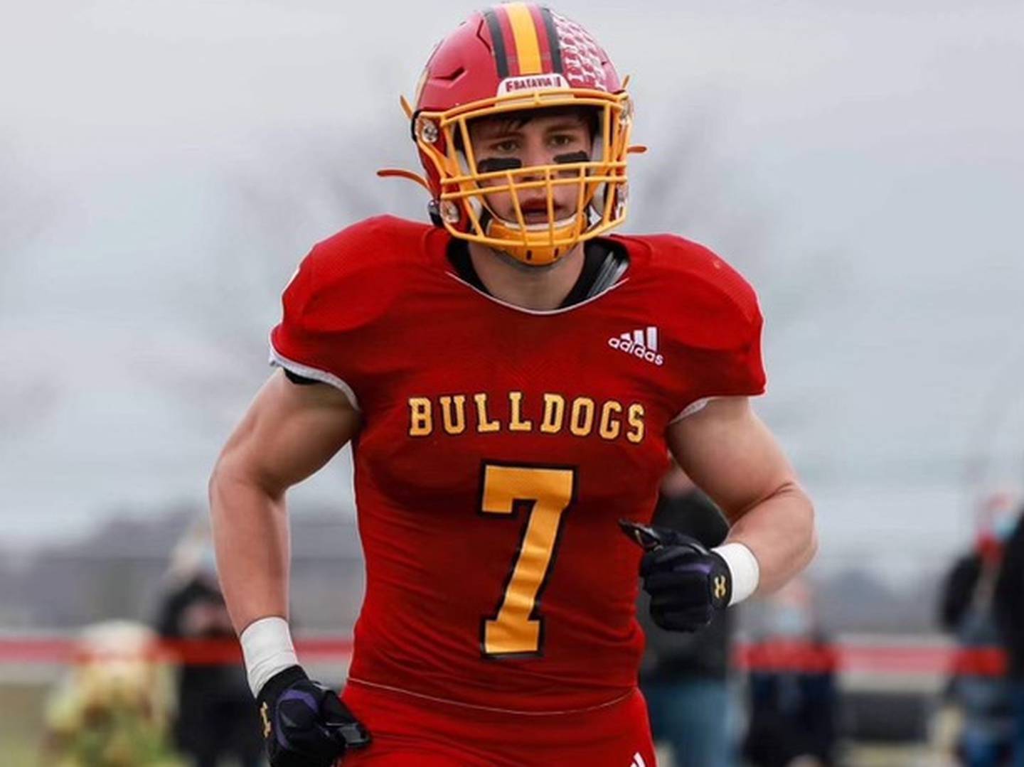 Batavia sophomore Tyler Jansey and the Bulldogs are set to play Geneva this Friday at NIU's Huskie Stadium. Jansey's older brother Michael played on the NIU field in 2017 when Batavia won the Class 7A state championship.
