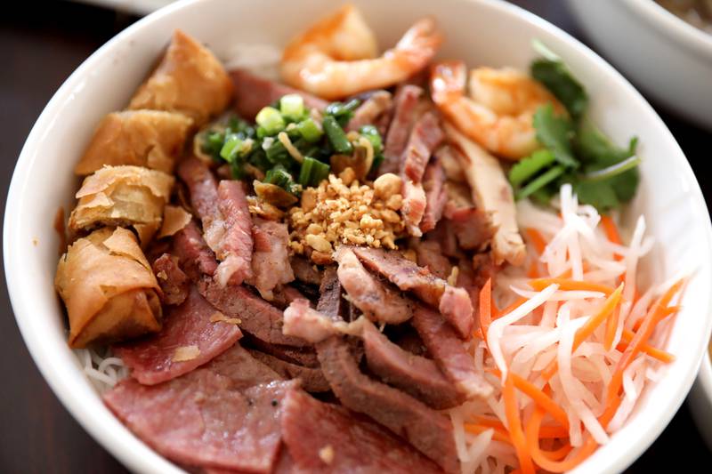 Bun Dac Biet at Pho Ly Vietnamese Cuisine, located at 305 W. Main Street in St. Charles.