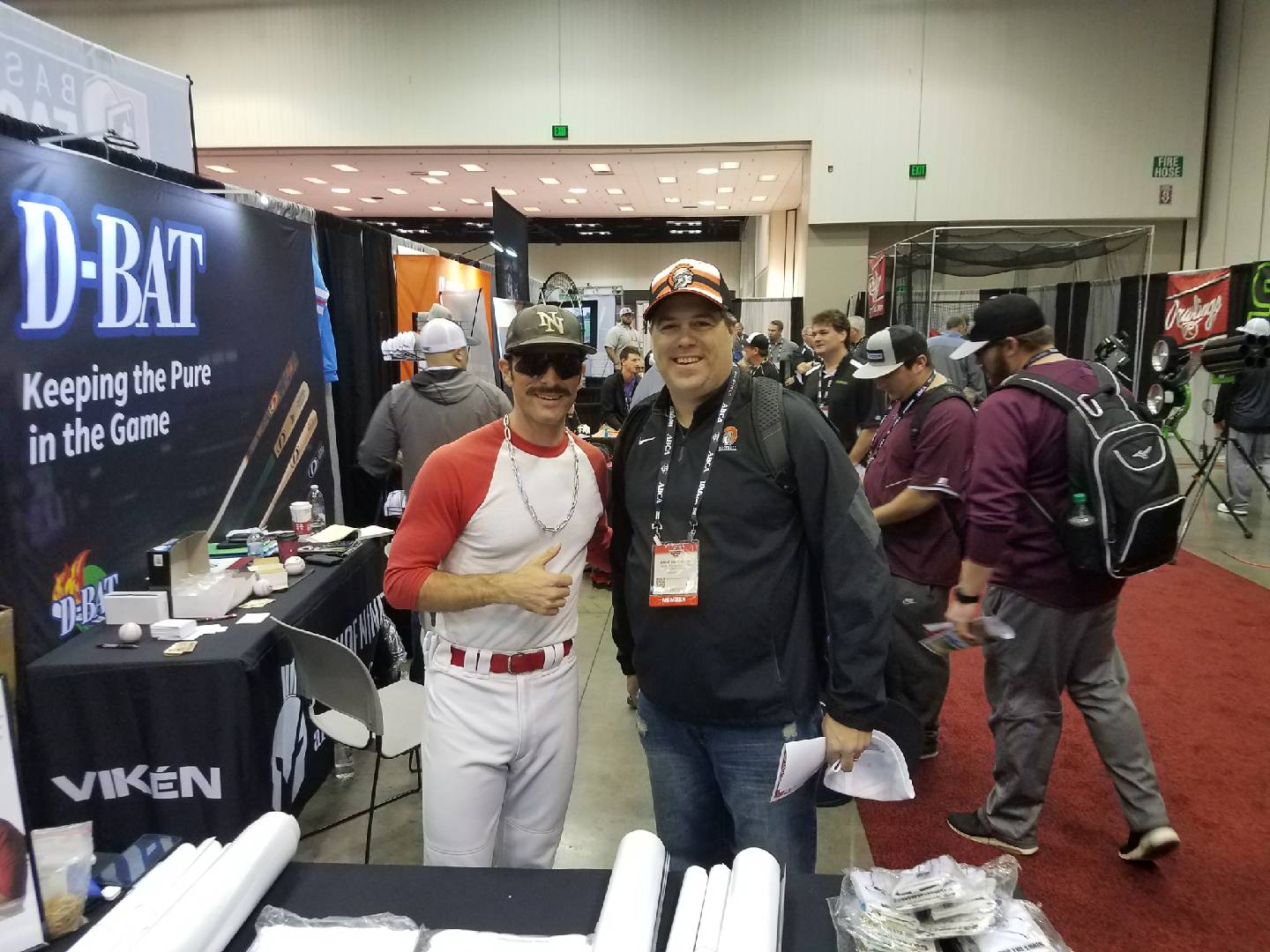 Domingo Ayala and McHenry coach Brian Rockweiler