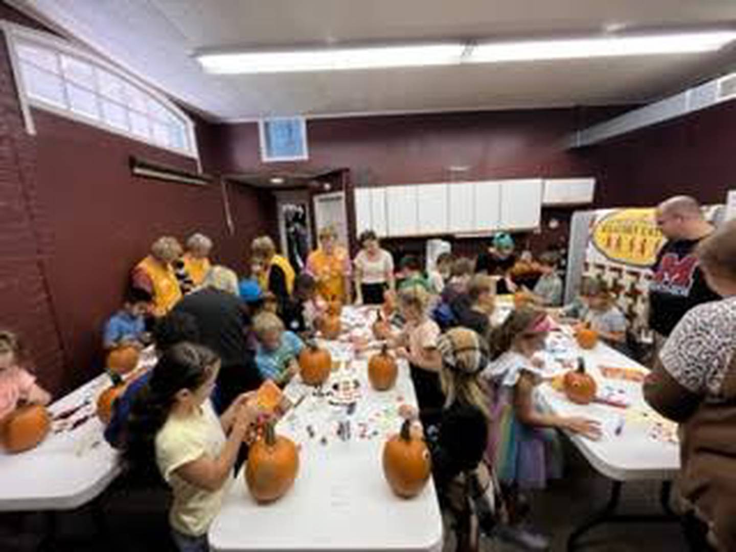 Marseilles Elementary second graders decorated pumpkins at the Seattle Sutton Marseilles Museum. Pumpkins were donated by Boggio's Farm.