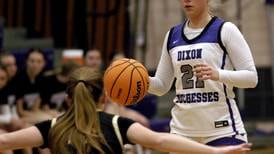 Photos: Dixon takes on Sycamore in Girls Basketball.