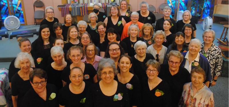 Bread & Roses Chorus will give a free concert at 3 p.m. June 22 in DeKalb. 2024