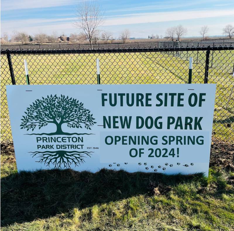 Bureau County Metro Center - Princeton Park District Announces Dog Park Opening in Late Spring