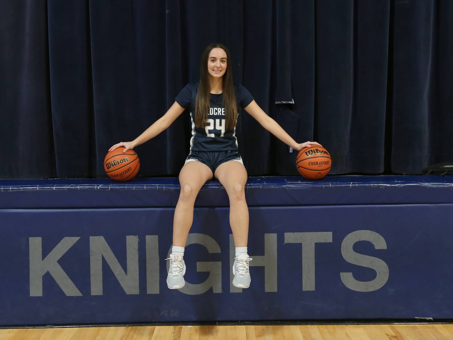 Fieldcrest's Ashlyn May is The Times 2023 Girls Basketball Player of the Year.