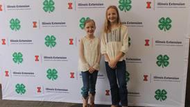 Margaret Feldman and Hannah Rasmusson win awards at state 4-H speaking contest