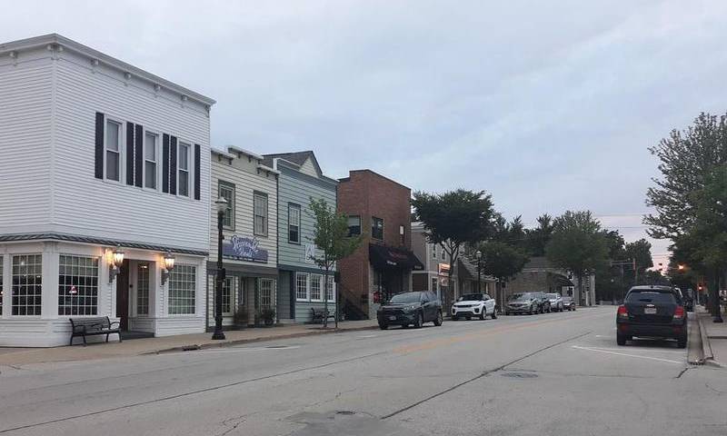 Downtown Cary is pictured here in 2020.