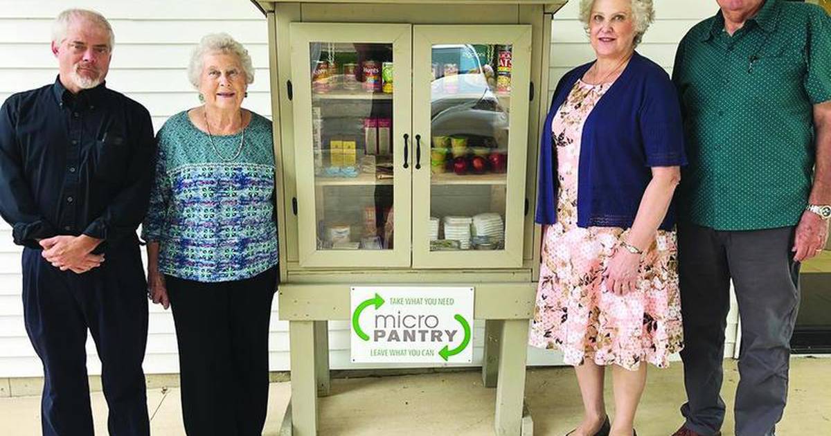 Micro Food Pantry opens in Van Orin Shaw Local