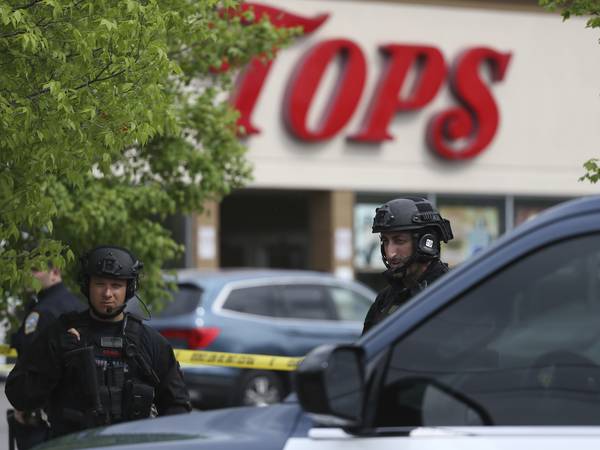 Shoppers, guard among 10 dead in Buffalo supermarket attack 