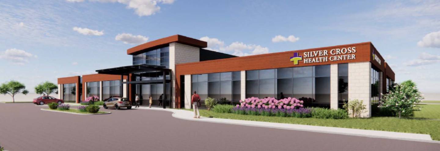 Silver Cross Hospital broke ground on a new 20,000-square-foot Health Center in Lemont today, which will replace the existing structure.