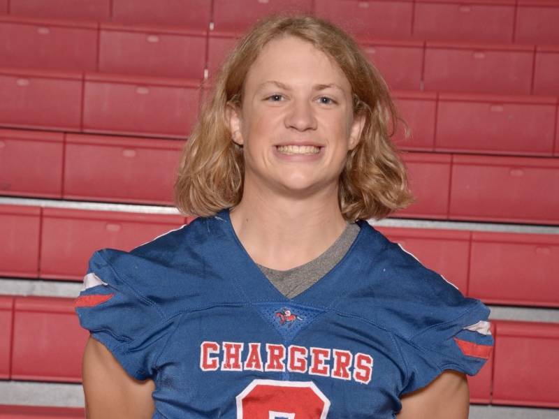 Dundee-Crown running back Keegan Otte.