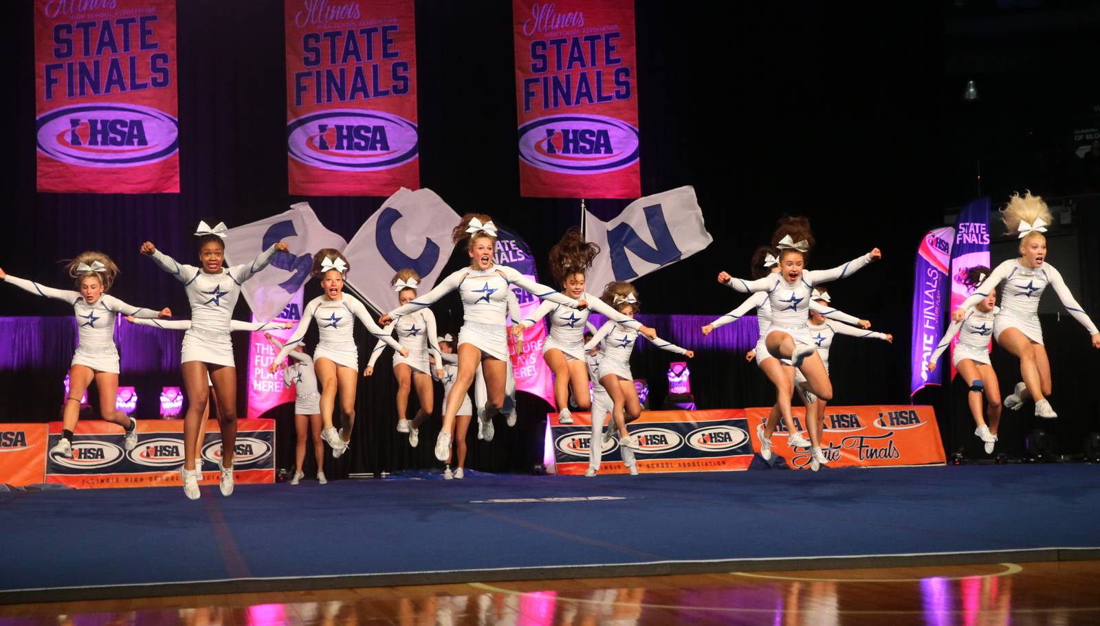 Photos IHSA State Cheerleading Competition finals Shaw Local