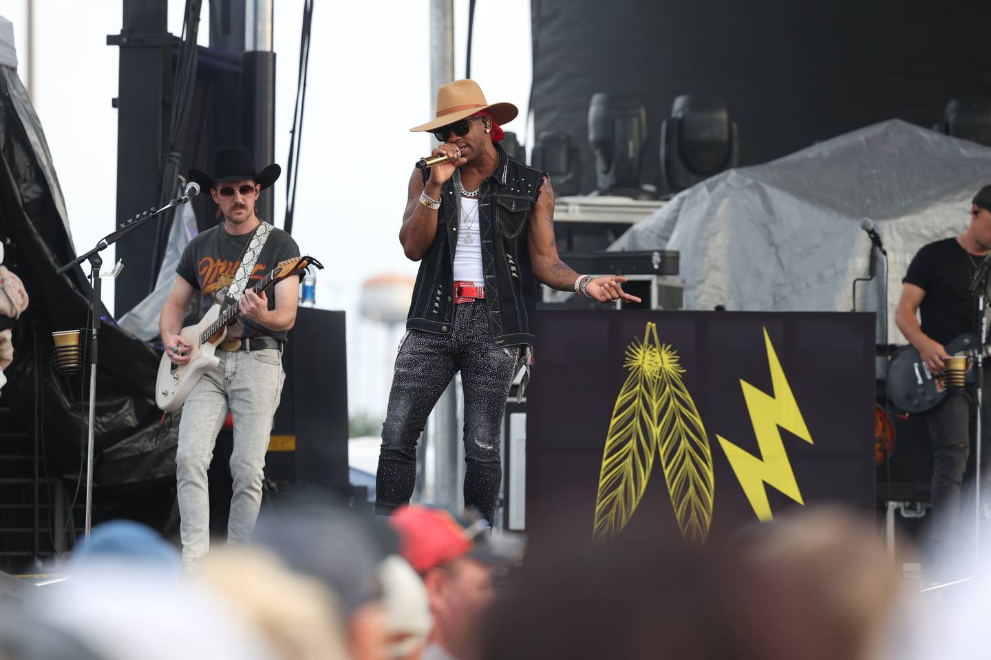 Jimmie Allen performs on day 2 of the Taste of Joliet. Saturday, June 25, 2022 in Joliet.