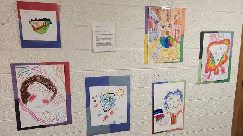 Here are a few examples of the Art Expression projects from this year that were displayed at the BEST Art Show in May.