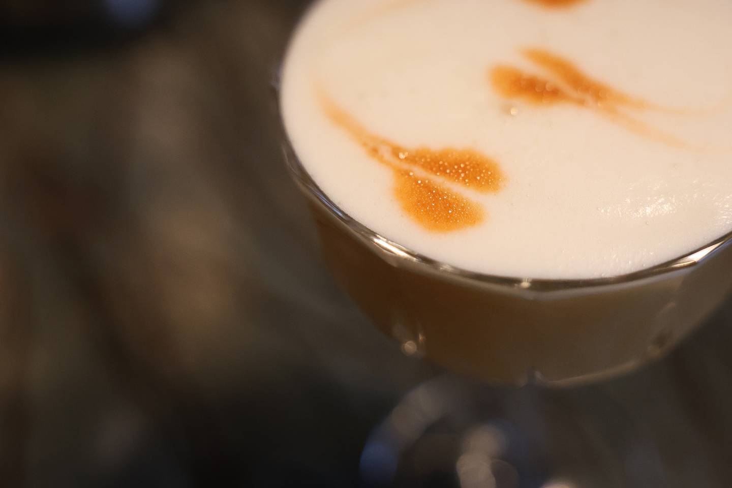 Tallgrass serves a cocktails, including the Inferno, a bourbon with lemon, orange topped with egg whites and bruleed top.