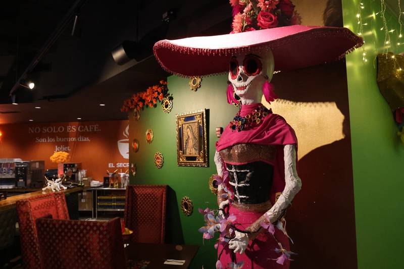 Casa Catrina features original art by a local artist at their soft opening on Thursday, Feb. 19, 2026 in Joliet.