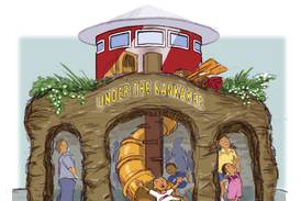 Work continues on Kankakee River exhibit at Exploration Station in Bradley