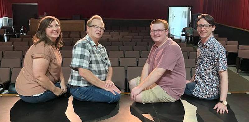 Directors for the 2024 season at Stage 212 in La Salle are (fromt left) Samantha Farb, Larry Kelsey, Reid Tomasson and Joey Santos.