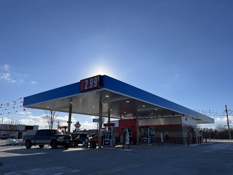 Murphy USA gas station at 1620 S. Galena Ave. in Dixon, pictured Jan. 3, 2025, has reopened  after being demolished in June 2024 and rebuilt.