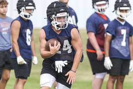 Photos: Oswego holds first fall football practice