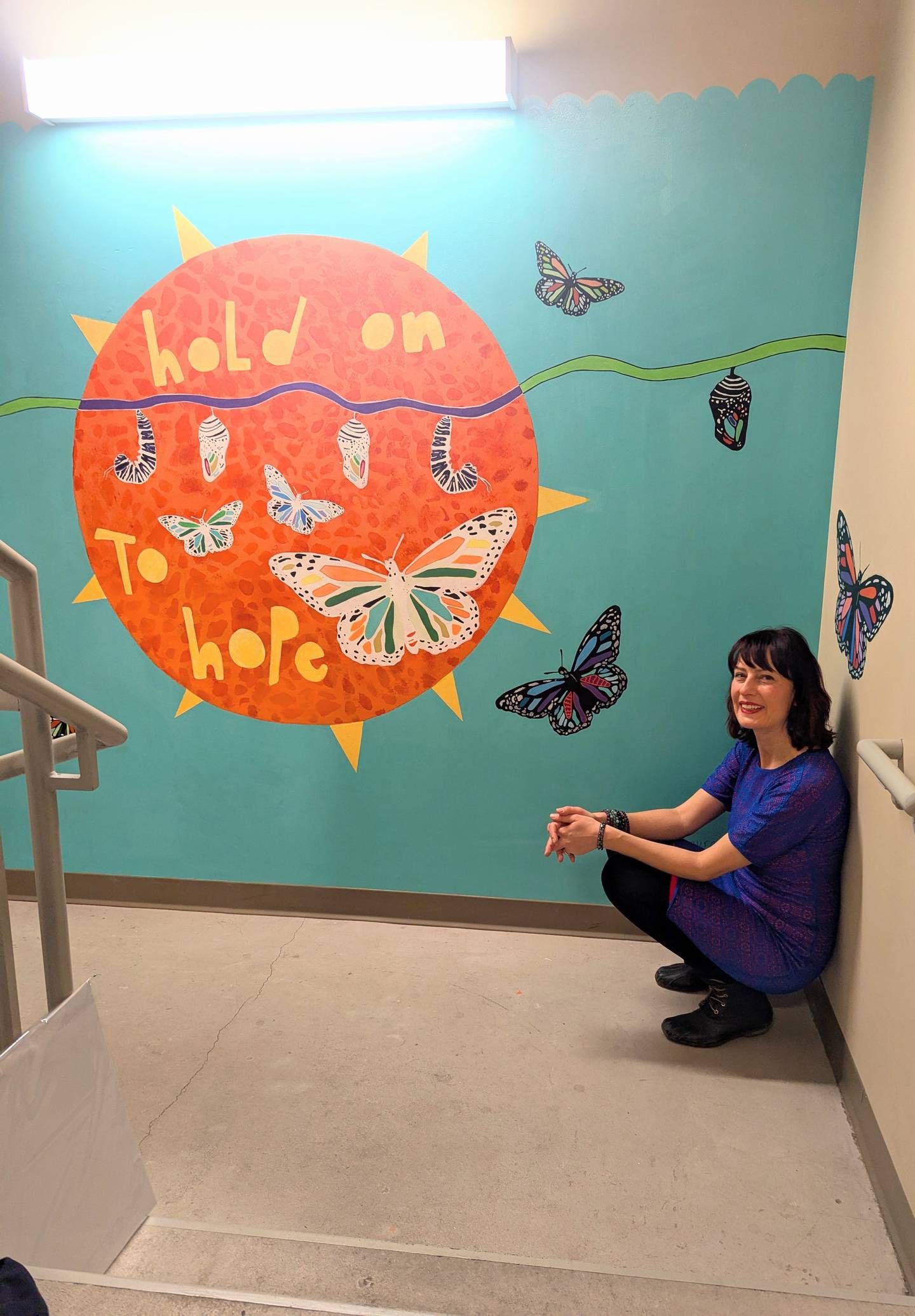 In January of 2025, Laura Lynne completed a mural for Rush Copley Healthcare Center in Yorkville.