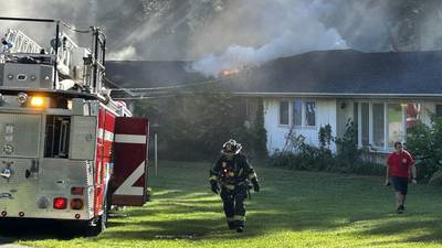 Lawnmower blamed for rural Oregon fire that destroyed garage, damaged home 
