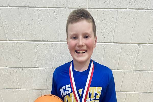 Immaculate Conception School’s Andrew Wiley earns second place in state free throw competition