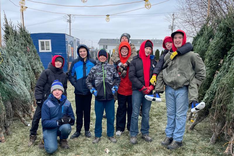 Boy Scout Troop 34's Christmas Tree Lot is stocked will be open on Friday, Nov. 25.