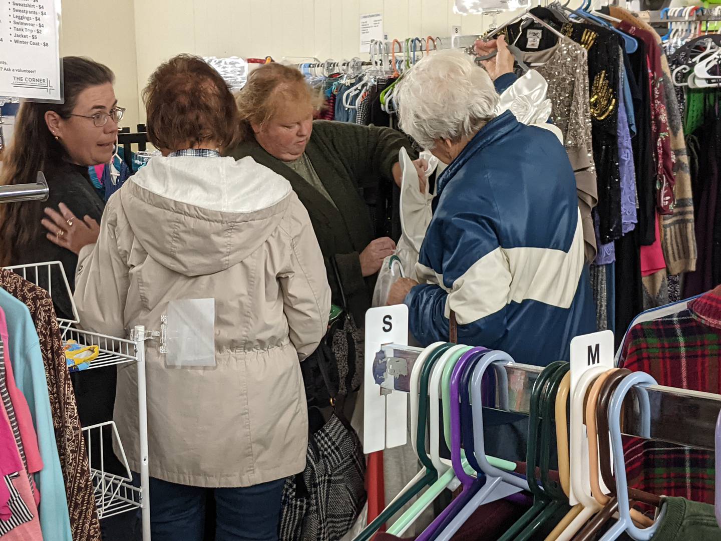 Sandwich Church of the Nazarene on Oct. 19 celebrated the grand opening of The Corner Community Thrift Shoppe.