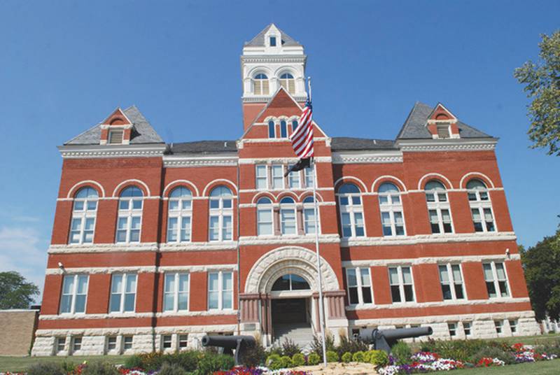 The Ogle County Board meets on the third floor of the historic Ogle County Courthouse in downtown Oregon, Illinois.