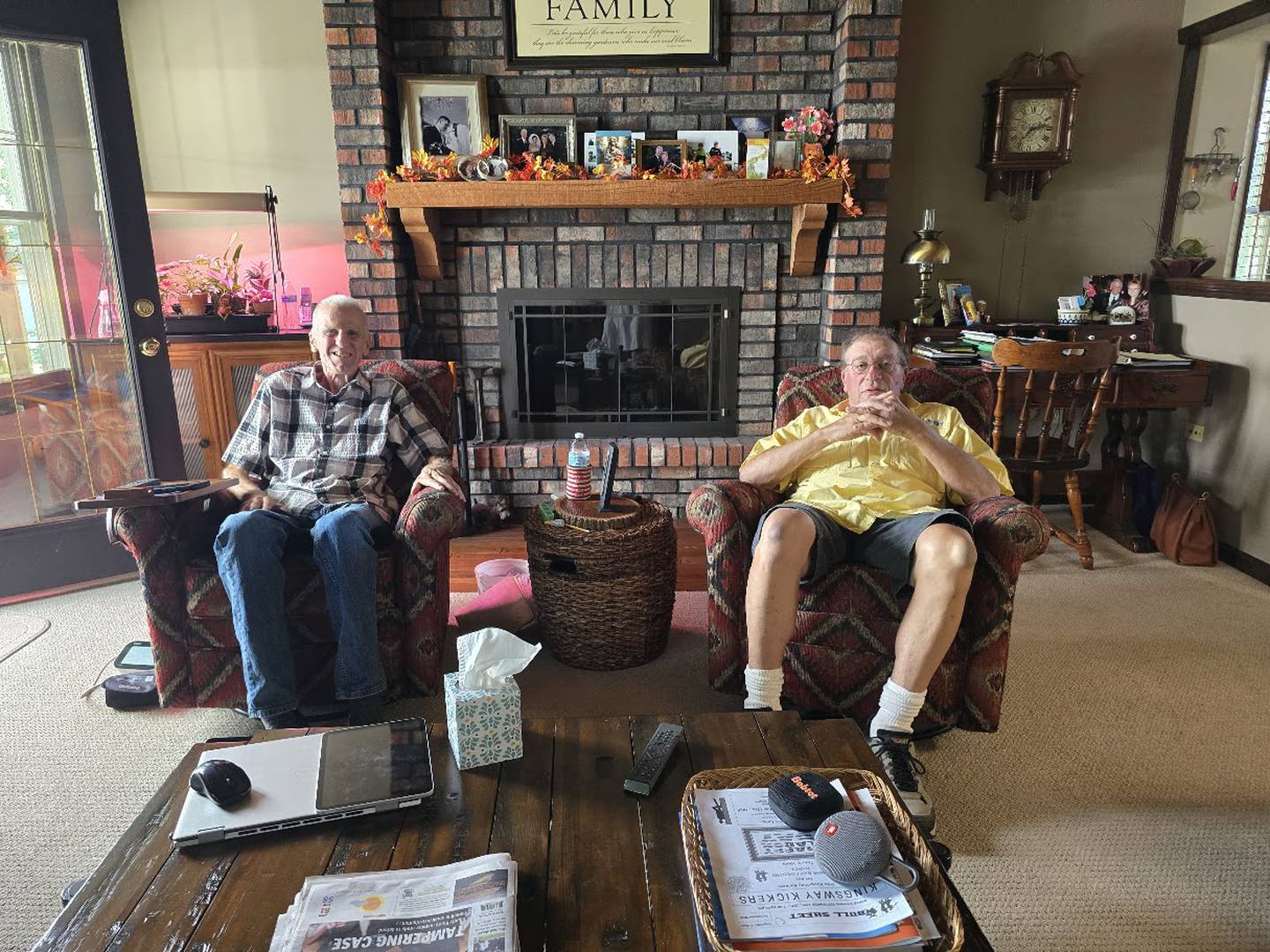 Bob Been, 77, of New Lenox, finally met Tony Consola, 77, of New Lenox, for the first time on Wednesday, Sept. 10, 2025, at Been's home, thanks to a mutual friend. Been was stabbed 10 times in 1969 at a hayride party and Consola. had organized a blood drive with 70 donors on Been's behalf after learning about the stabbing. Been was diagnosed with amyotrophic lateral sclerosis (ALS) in February and wanted to thank Consola while he still could.
