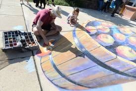 First Riverwalk chalk art festival set for McHenry Sunday 