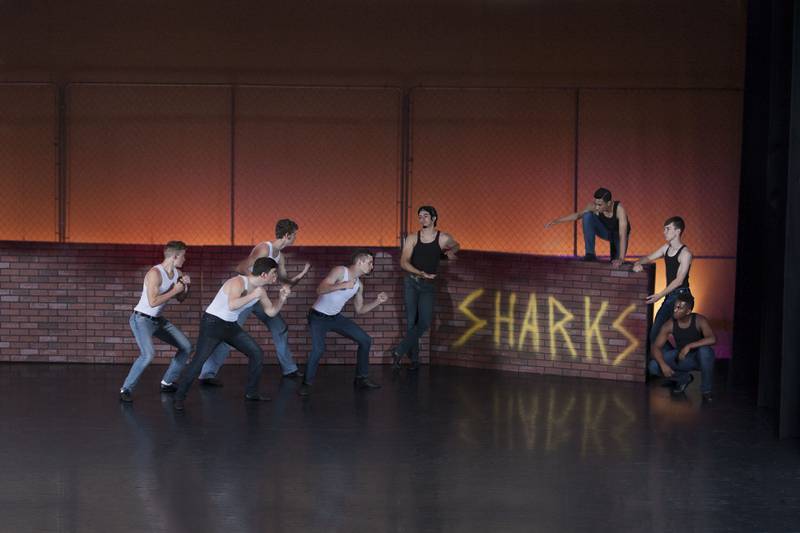 The Beth Fowler Dance Company performing a scene from "West Side Story."