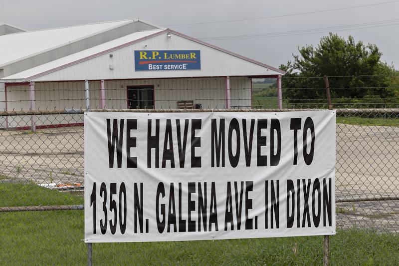 R.P. Lumber is open Monday, July 21, 2025, at the former ShopKo building at 1350 N. Galena Ave. in Dixon. The company closed their location north of the town.