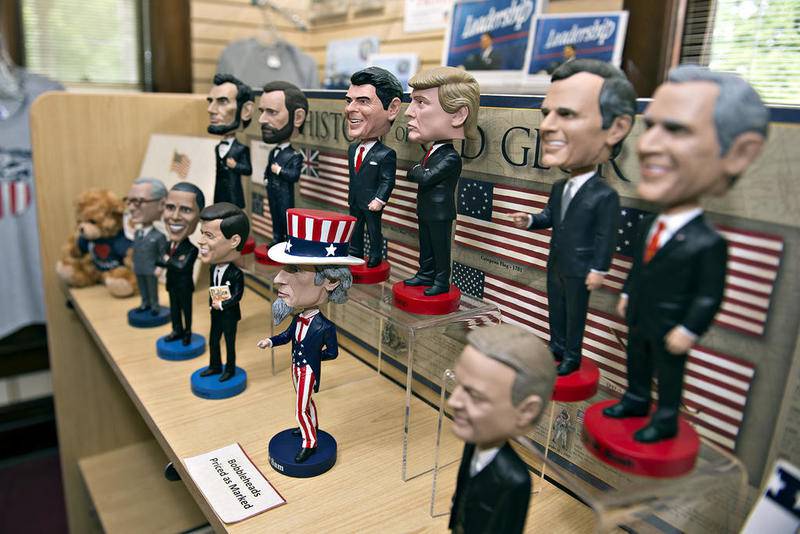 Looking for presidential Bobbleheads? They have them.