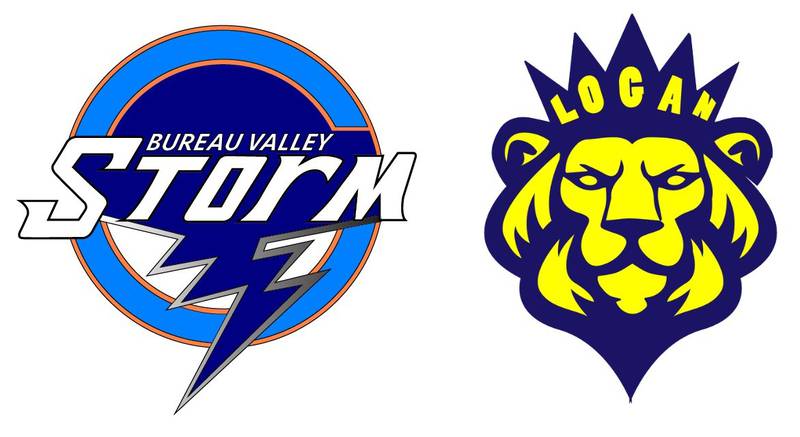 Bureau Valley vs. Logan logo