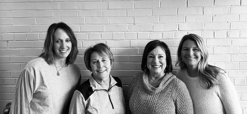 Child Welfare officers for 2024 are (from left) Devon Henson, treasurer; Cathy Cook, vice president; Jeanne Armstrong, president; and Cortney Kaufman, secretary.