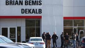 Suspect in DeKalb car dealership attack remains hospitalized, 2 cops on desk duty: Police