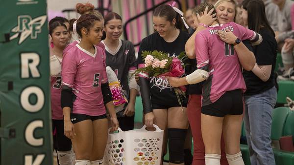 Photos: Rock Falls takes on North Boone in volleyball