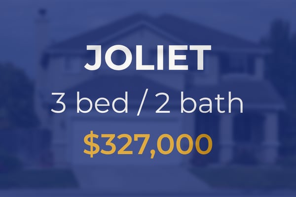 Three-bedroom house sells for $327,000 in Joliet