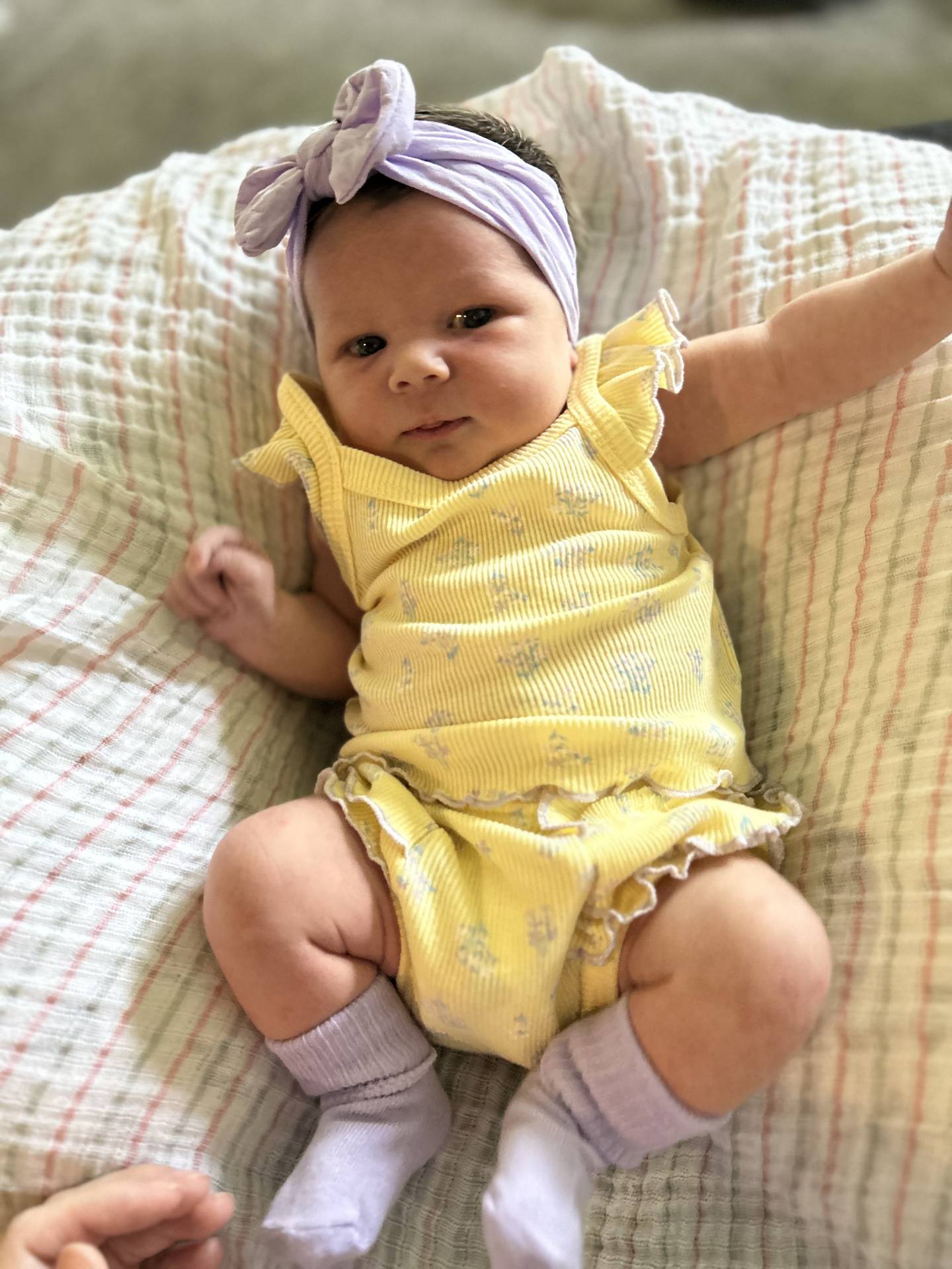 Quinn Philhower is the one-month-old daughter of Abigail Philhower, of Tiskilwa, and Derek Glenn, of McNabb.