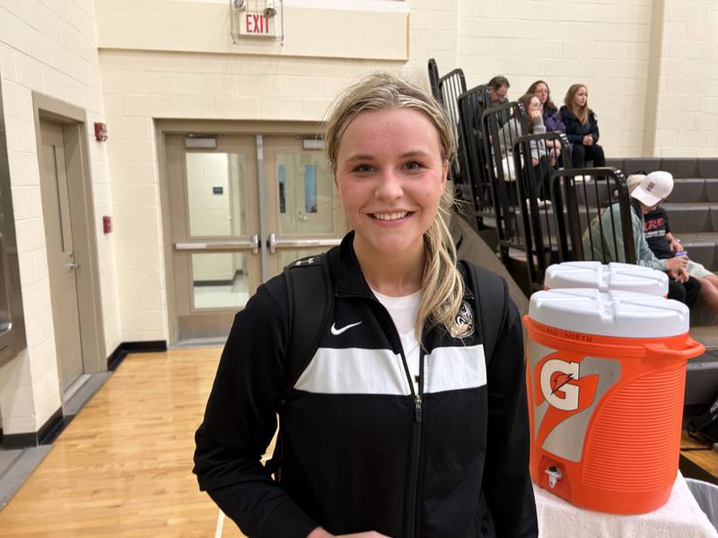 Grayslake North's Peyton Gerdes led the Knights with 33 points in a 49-36 win over Woodstock North on Monday in Grayslake.