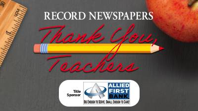 Record Newspaper’s Tribute to Teachers