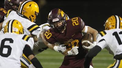 Photos: St. Laurence at Richmond-Burton in IHSA Class 4A first-round football