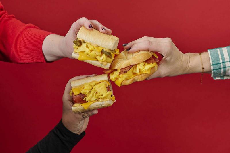 Portillo’s has three signature breakfast sandwiches for a limited time.