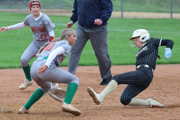 Photos: Sycamore softball hosts LaSalle-Peru in steady rain