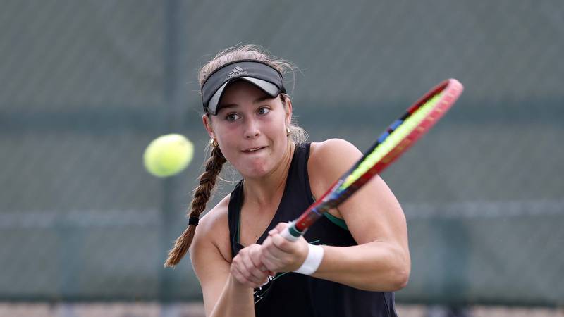 York junior Caroline Coan is the Suburban Life Girls Tennis Player of the Year