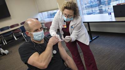 COVID-19 vaccine arrives at KSB Hospital in Dixon