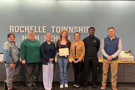 Newlun named September Rotary Student of the Month at Rochelle Township High School